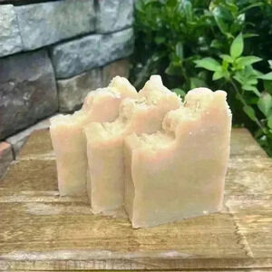 Homemade all natural soap- honey & almond scented